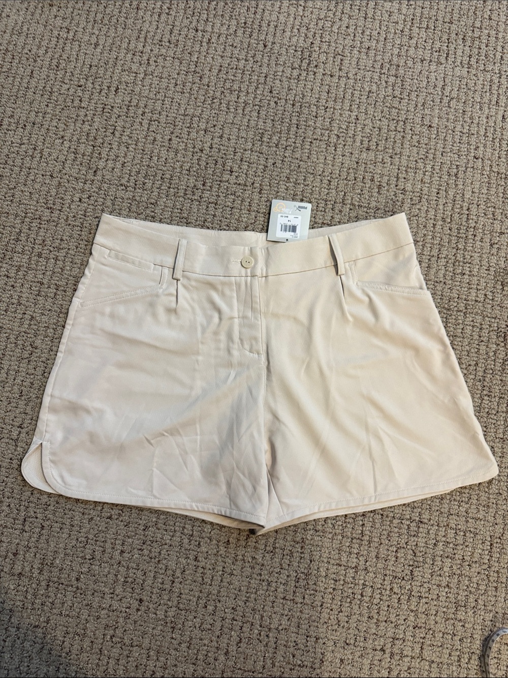 Light Cream Women’s Golf Shorts